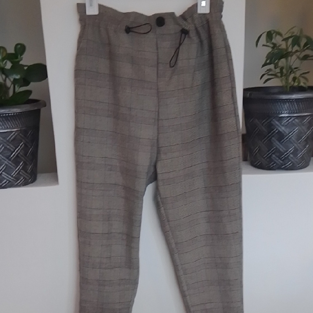 Unisex Plaid Pants